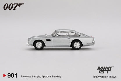 MINI GT #901 1/64 Aston Martin DB5 “Thunderball” ** JAPANESE CARD **