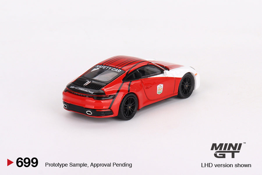 MINI GT #699 1/64 Porsche 911 (992) Carrera S Safety Car 2023 IMSA Daytona 24 Hrs (LHD)