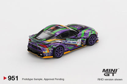 MINI GT #951 1/64 Toyota GR Supra KUHL 2021 D1GP EVANGELION RACING * JAPAN EXCLUSIVE *