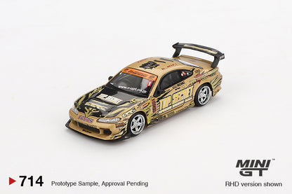 MINI GT #714 1/64 Nissan Silvia (S15) Top Secret D1GP * BLISTER PACK *