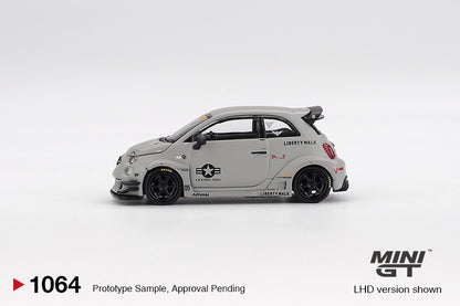 MINI GT #1064 1/64 Abarth 595 LB-WORKS x Abas Works Fighters (LHD)