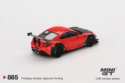 MINI GT #885 1/64 Toyota GR86 LB★Nation Red