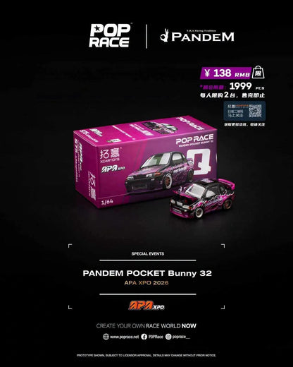POP RACE 1/64 LB Pandem Rocket Bunny Pocket Bunny 32 | APAXPO 2026