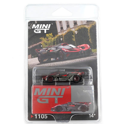 MINI GT #1105 1/64 Bugatti Bolide Red (LHD) * BLISTER PACK *