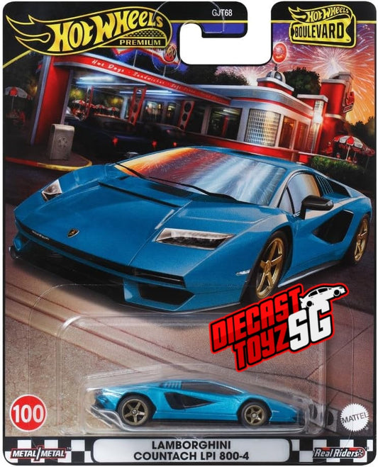 Hot Wheels HRT70 Boulevard 1/64 Lamborgini Countach LPI 800-4