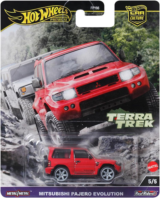 Hot Wheels HRV89 Car Culture Terra trek Mitsubishi Pajero Evolution