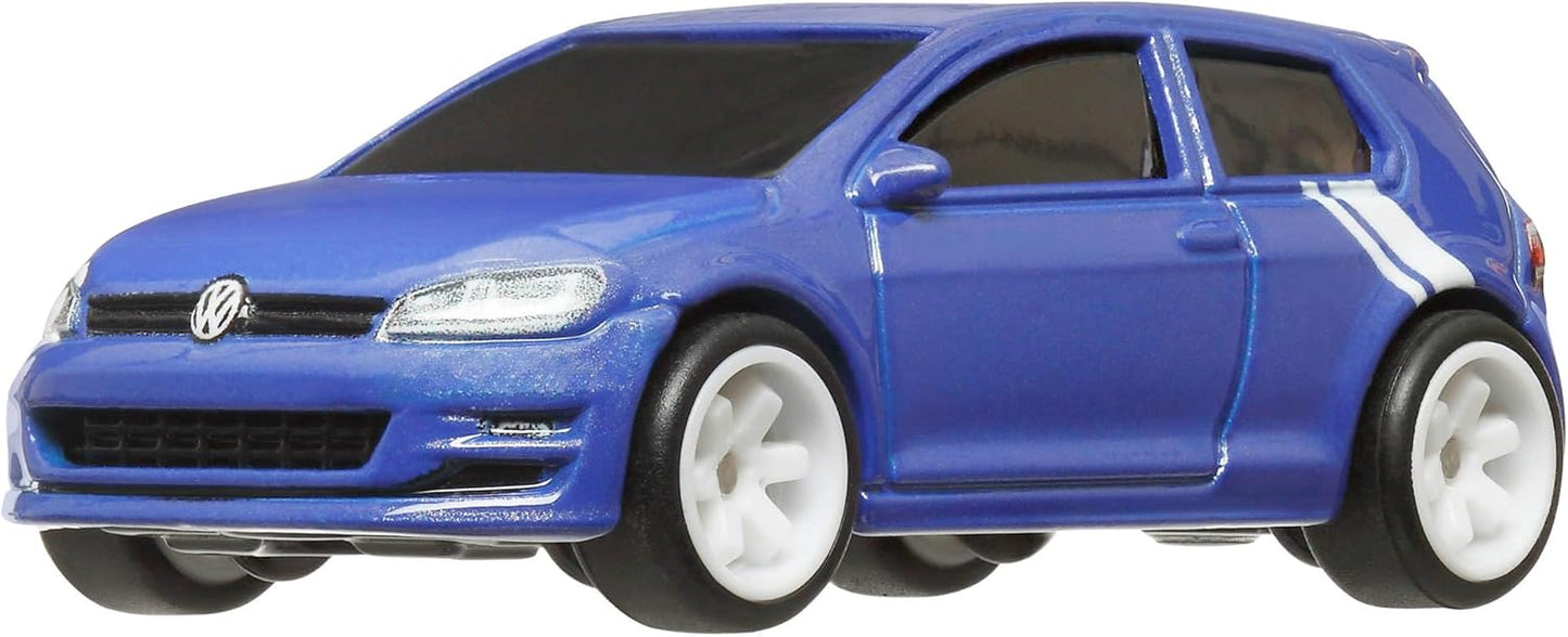 HOT WHEELS CAR CULTURE PREMIUM VOLKSWAGEN GOLF MK7 BLUE