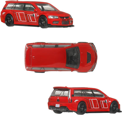 Hot Wheels Premium 2 Pack 2005 Mitsubishi Lancer Evolution IX Wagon / 2004 Subaru Forester STI