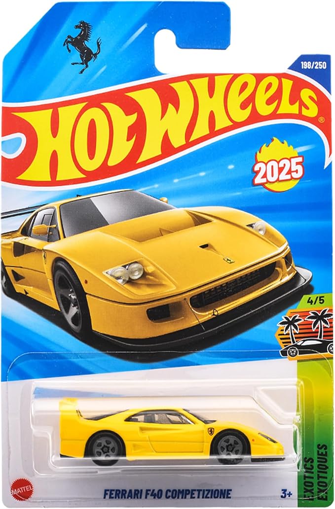 Hot Wheels Basic Car Ferrari F40 Competizione