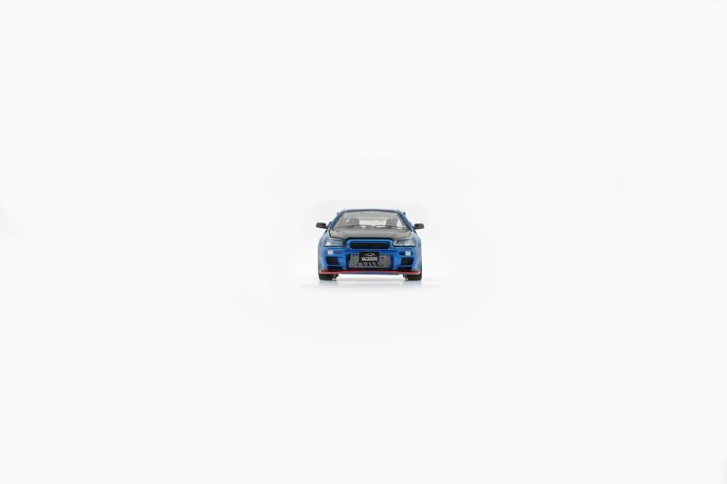 KKK MODEL COLLECTION TOP SECRET BNR34 BAYSIDE BLUE 64B0443 | TMCS 2026 EXCLUSIVE (Copy)