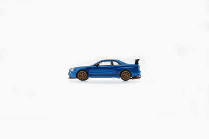 KKK MODEL COLLECTION TOP SECRET BNR34 BAYSIDE BLUE 64B0443 | TMCS 2026 EXCLUSIVE (Copy)