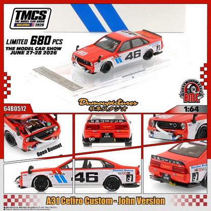 BMC 1/64 A31 CEFIRO CUSTOM JOHN VERSION | TMCS 2026 EXCLUSIVE