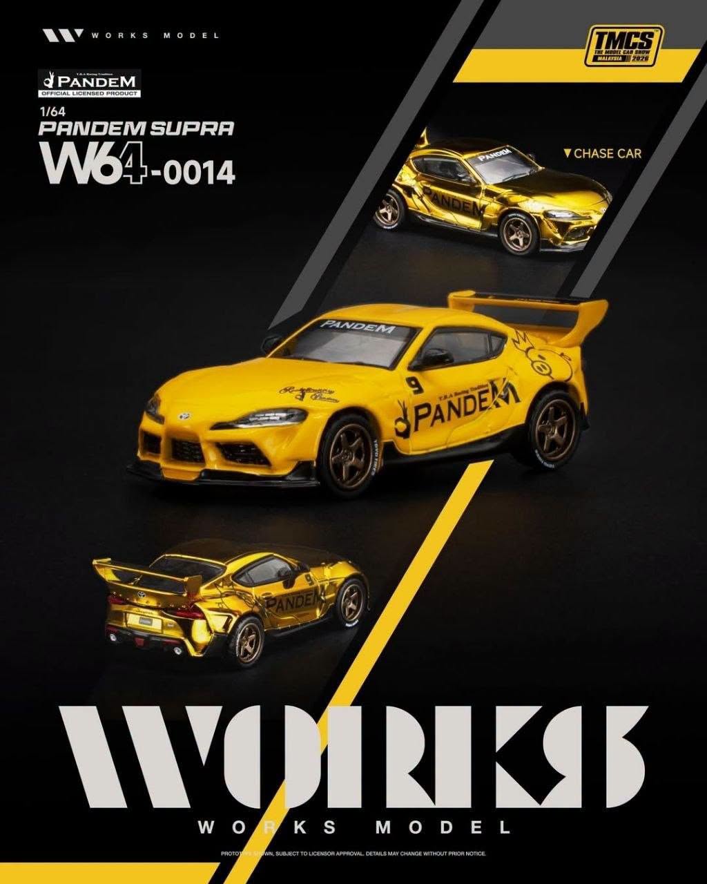 WORKS 1/64 PANDEM SUPRA W64-0014 | TMCS 2026 EXCLUSIVE