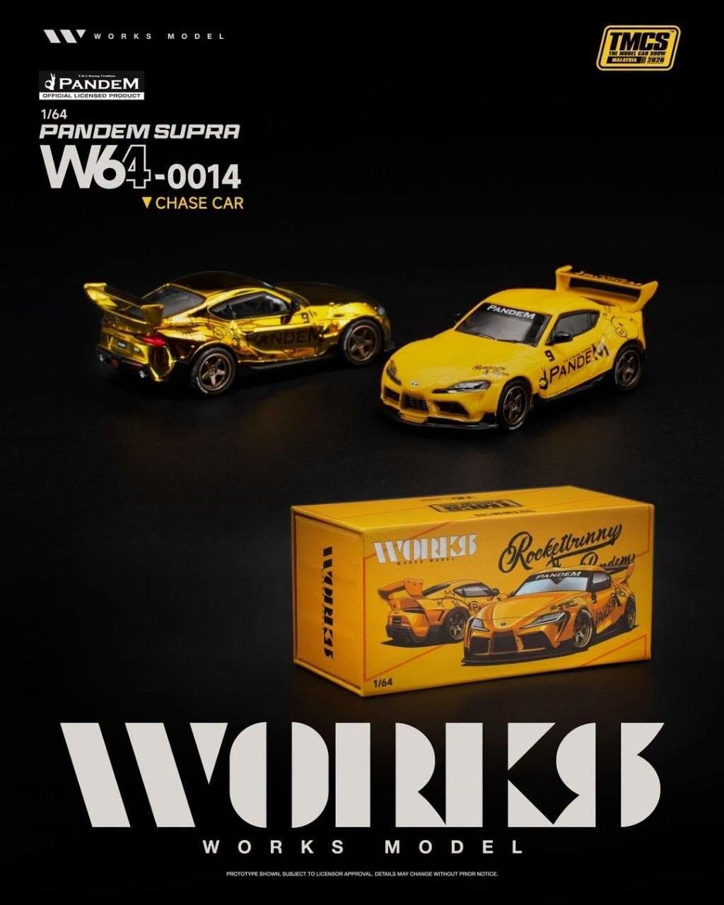 WORKS 1/64 PANDEM SUPRA W64-0014 | TMCS 2026 EXCLUSIVE
