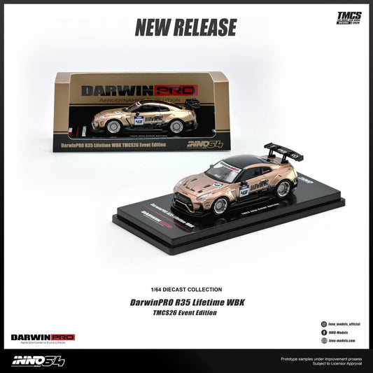 INNO64 1/64 DARWINPRO R35 LIFETIME WBK | TMCS 2026 EXCLUSIVE