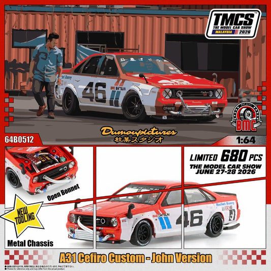 BMC 1/64 A31 CEFIRO CUSTOM JOHN VERSION | TMCS 2026 EXCLUSIVE