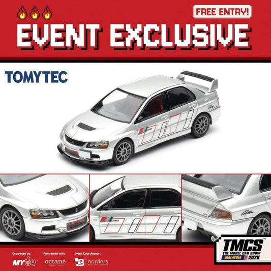 TOMICA LIMITED VINTAGE NEO 1/64 MITSUBISHI LANCER GSR EVOLUTION IX MR RALLIART SILVER