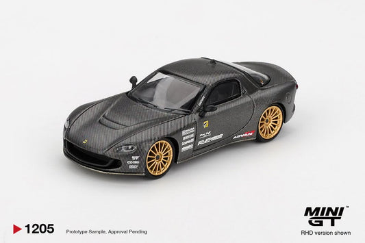 MINI GT #1205 1/64 Mazda RX-7 RE-Amemiya Matsukiyo KOKU 3 Rotor NA-7 TAS 2025 Best Tuned Car Award (RHD)