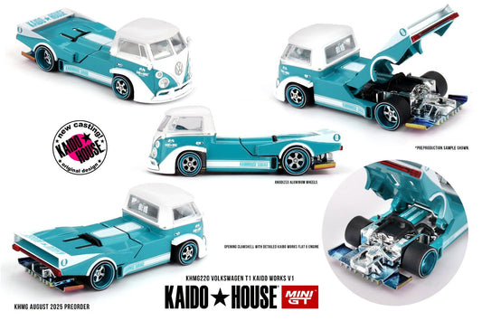 [ Kaido House x MINI GT ] 1/64 Volkswagen T1 KAIDO WORKS V1 KHMG220