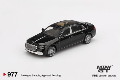 MINI GT #977 1/64 Mercedes-Maybach S 680 Black (RHD)