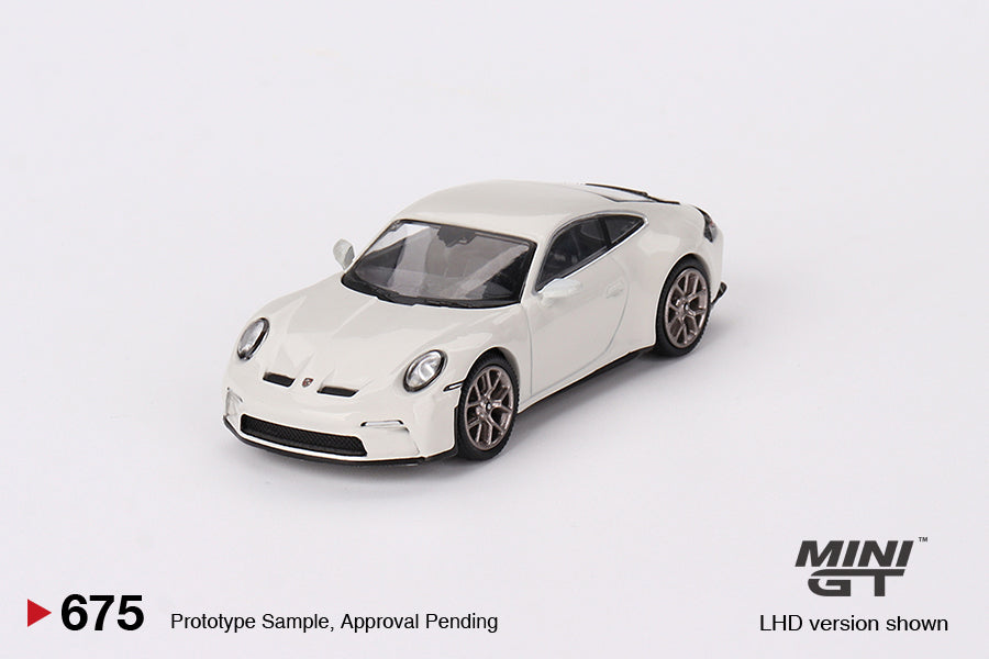 MINI GT #675 1/64 Porsche 911 (992) GT3 Touring Crayon (RHD)