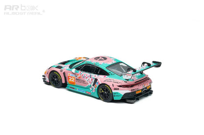 * PRE ORDER * AR Box 1/64 PORSCHE 992 GT3 R 2026 China GT Ningbo Absolute Racing 22# Pink Peach Blossom Livery