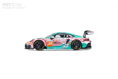 * PRE ORDER * AR Box 1/64 PORSCHE 992 GT3 R 2026 China GT Ningbo Absolute Racing 22# Pink Peach Blossom Livery