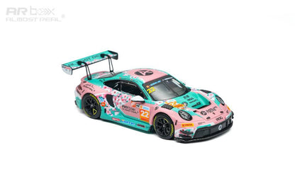 * PRE ORDER * AR Box 1/64 PORSCHE 992 GT3 R 2026 China GT Ningbo Absolute Racing 22# Pink Peach Blossom Livery