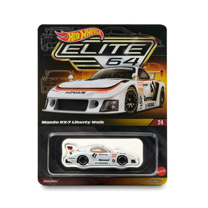 * PRE ORDER * Hot Wheels HWC Elite 64 Mazda RX-7 Liberty Walk