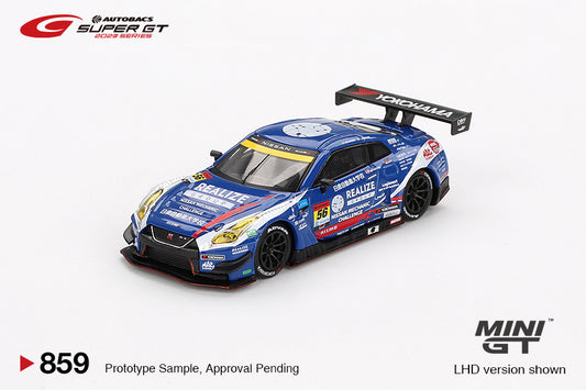 * PRE ORDER * MINI GT #859 Nissan GT-R NISMO GT3 #56 " REALIZE NISSAN MECHANIC CHALLENGE GT-R" KONDO RACING 2023 SUPER GT SERIES / SUPER GT