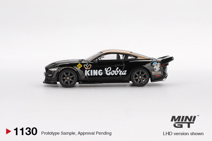 MINI GT #1130 1/64 Shelby GT500 Dragon Snake Concept Black/Gold (LHD)