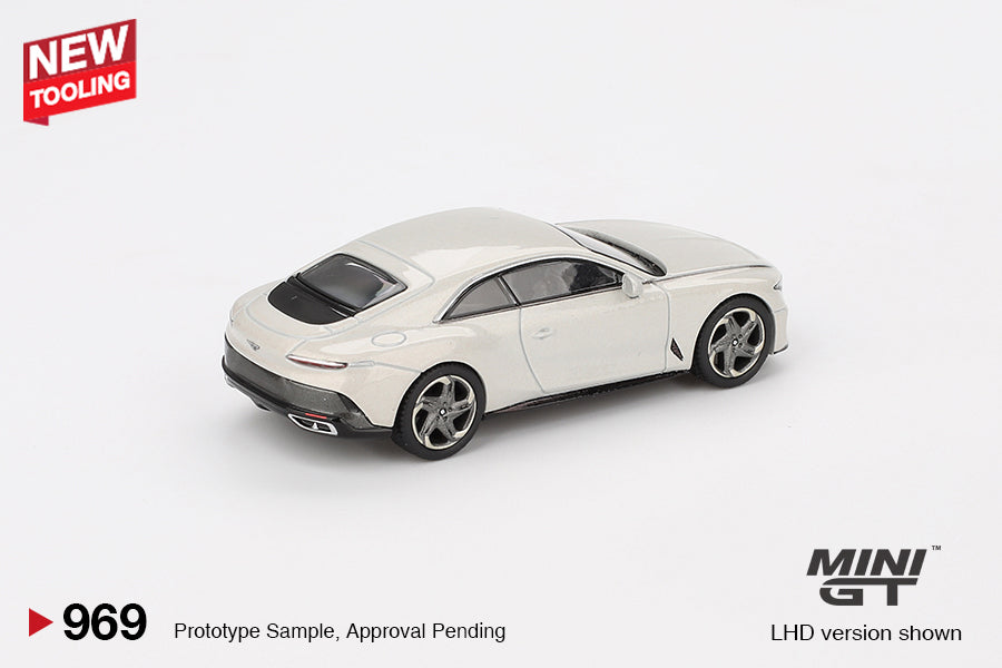 MINI GT #969 1/64 Bentley Batur Bonneville Pearl (LHD)