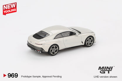 MINI GT #969 1/64 Bentley Batur Bonneville Pearl (LHD)