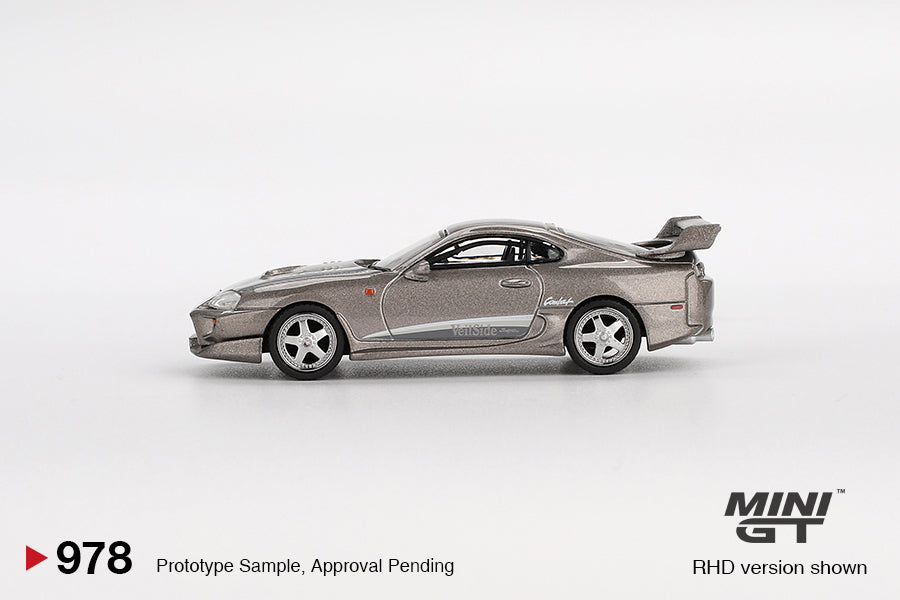 MINI GT #978 1/64 Toyota Supra VeilSide Combat V-II Combat Grey (RHD)
