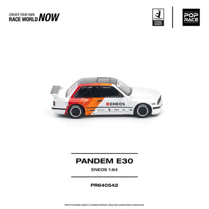 * PRE ORDER * POP RACE 1/64 PANDEM E30 ENEOS PR640542