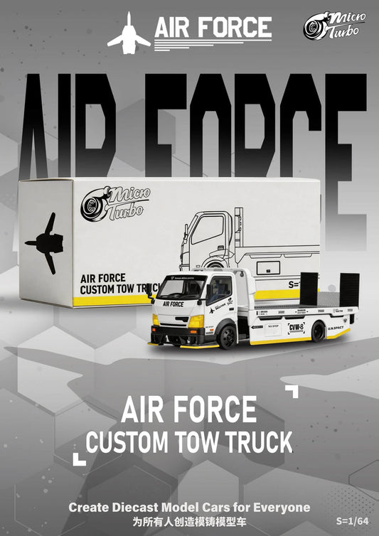 MICROTURBO 1/64 AIRFORCE CUSTOM TOW TRUCK COMBAT GREY  ⁠MT6405B14