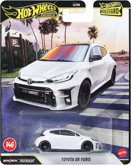 Hot Wheels JHW19 Boulevard Toyota GR Yaris White