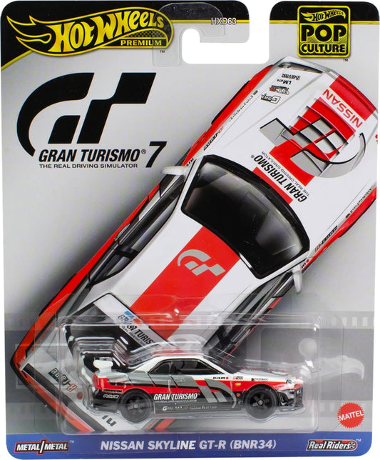 Hot Wheels HKC28 Pop Culture Gran Turismo - Nissan Skyline GT-R (BNR34)