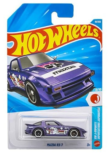 Hot Wheels Basic Car Mazda RX-7 Purple