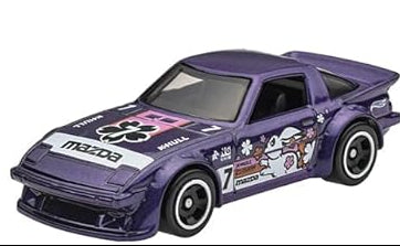 Hot Wheels Basic Car Mazda RX-7 Purple