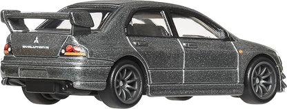 Hot Wheels Car Culture Ronin Run II Lancer Evolution IX Grey
