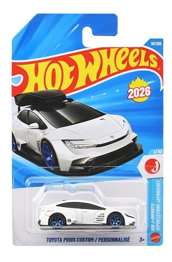 Hot Wheels Basic Car Toyota Prius Custom / Personnalise