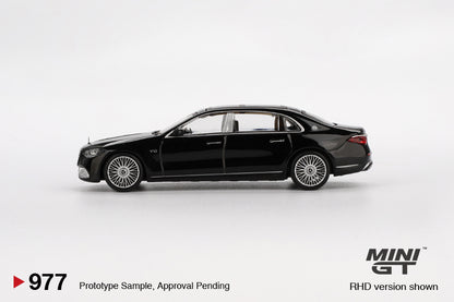 MINI GT #977 1/64 Mercedes-Maybach S 680 Black (RHD)