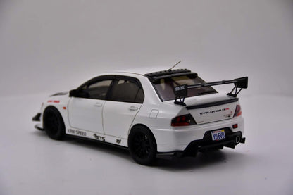 SUPER A 1/18 Mitsubishi Lancer Evolution 9 MR FQ-360 White