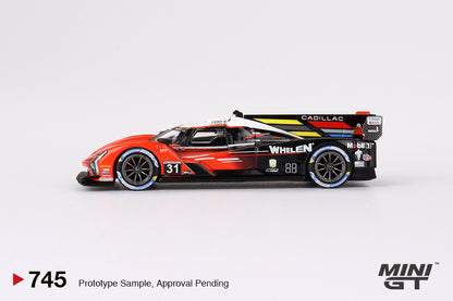 MINI GT #745 Cadillac V-Series.R #31 Whelen Engineering Cadillac Racing 2023 IMSA Sebring 12 Hrs Winner