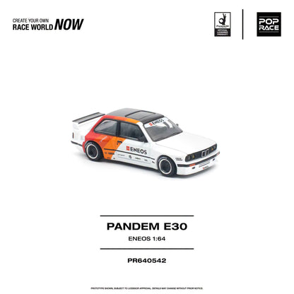 * PRE ORDER * POP RACE 1/64 PANDEM E30 ENEOS PR640542