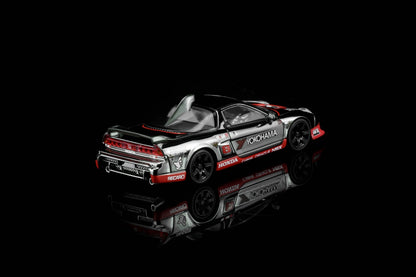 * PRE ORDER * MOTORHELIX 1/64 HONDS NSX-R GT CUSTOMIZED ELECTROPLATING GUN GRAY M65535