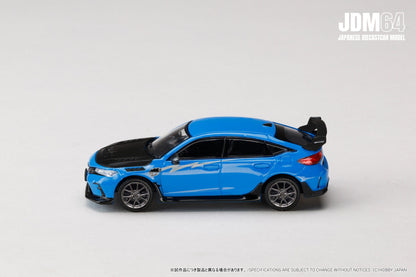 * PRE ORDER * Hobby Japan 1/64 Civic Type R FL5 Mugen Group B 2025 HJDM005B-30 RACING BLUE PEARL