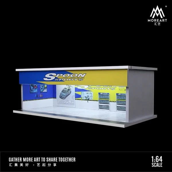 MoreArt 1:64 Spoon Sports Garage MO914103