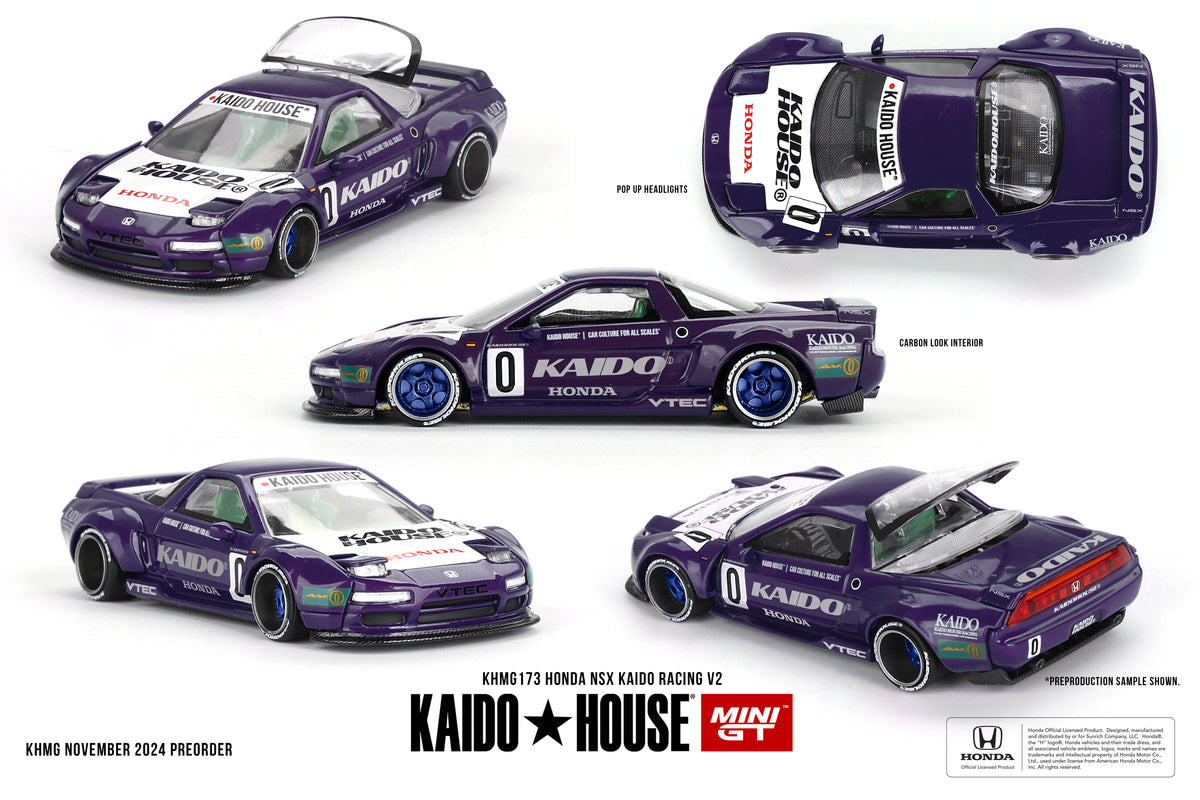 [ Kaido House x MINI GT ] 1/64 Honda NSX KAIDO Racing V2 KHMG173